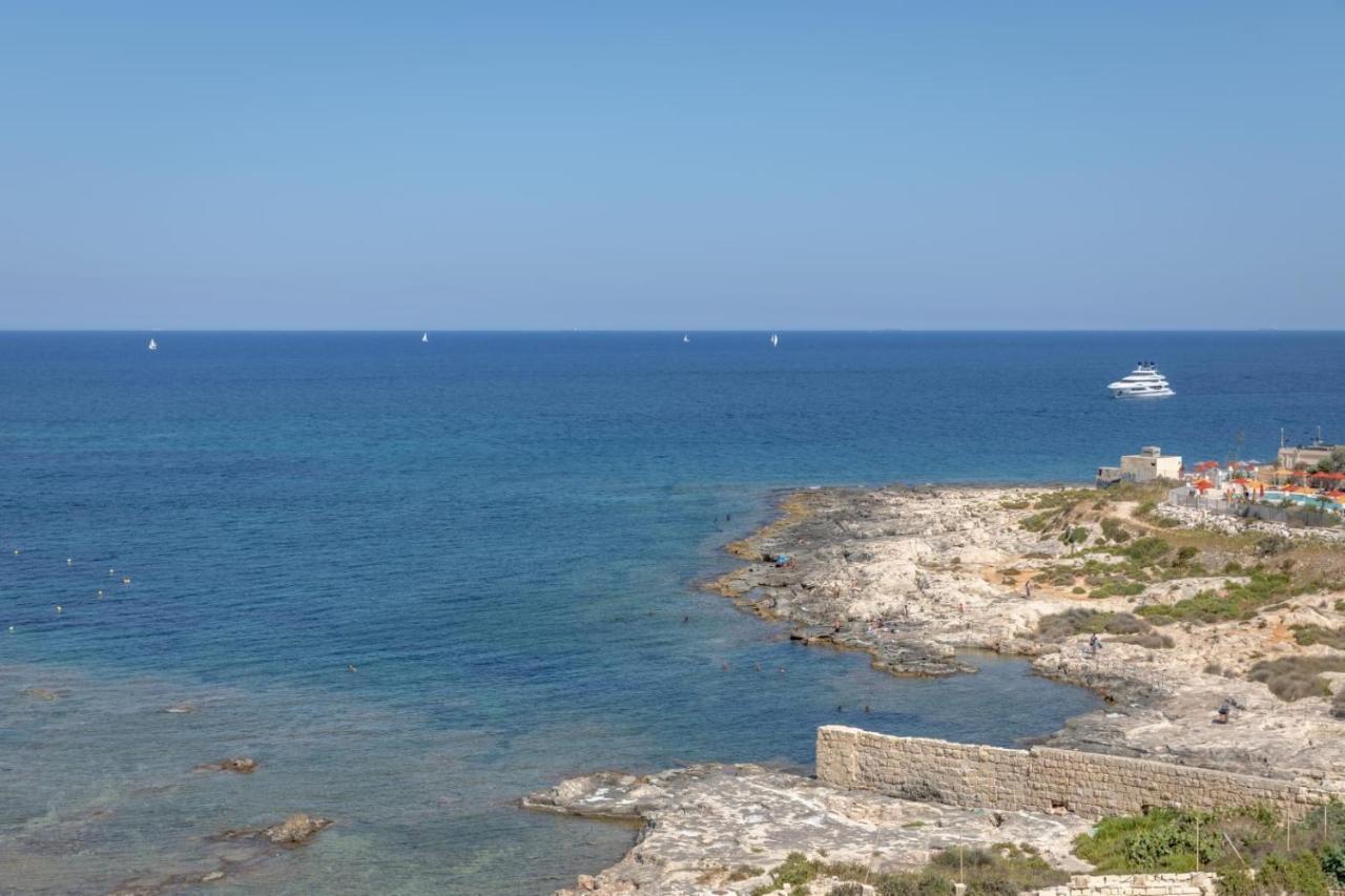 Апартаменты Sea-View Retreat 2 Сент Джулианс Экстерьер фото