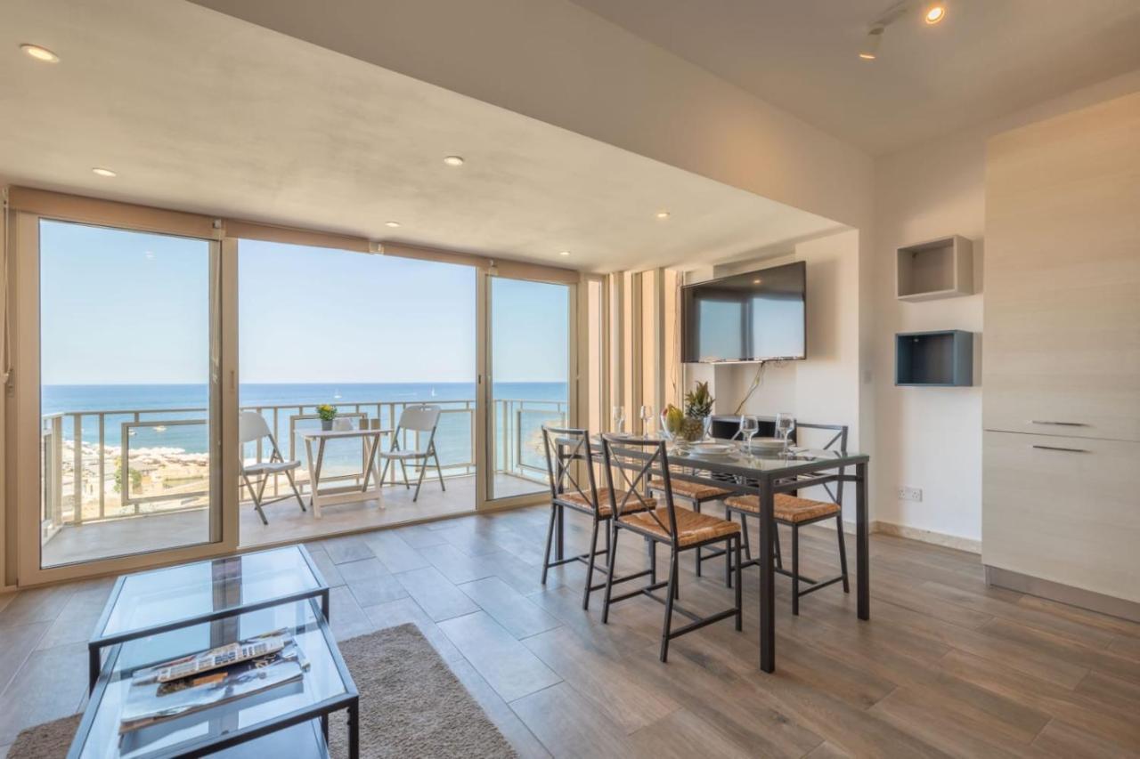 Апартаменты Sea-View Retreat 2 Сент Джулианс Экстерьер фото